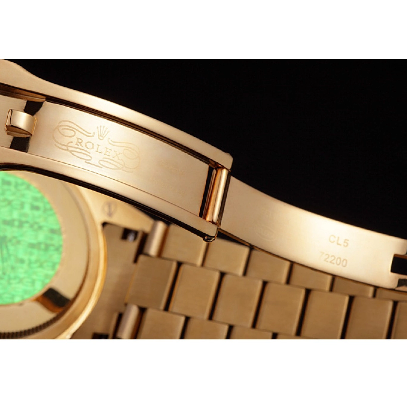 AAA replica watch Yellow Gold-srl184 Diamonds 621614 Swiss Rolex Day-Date 0604